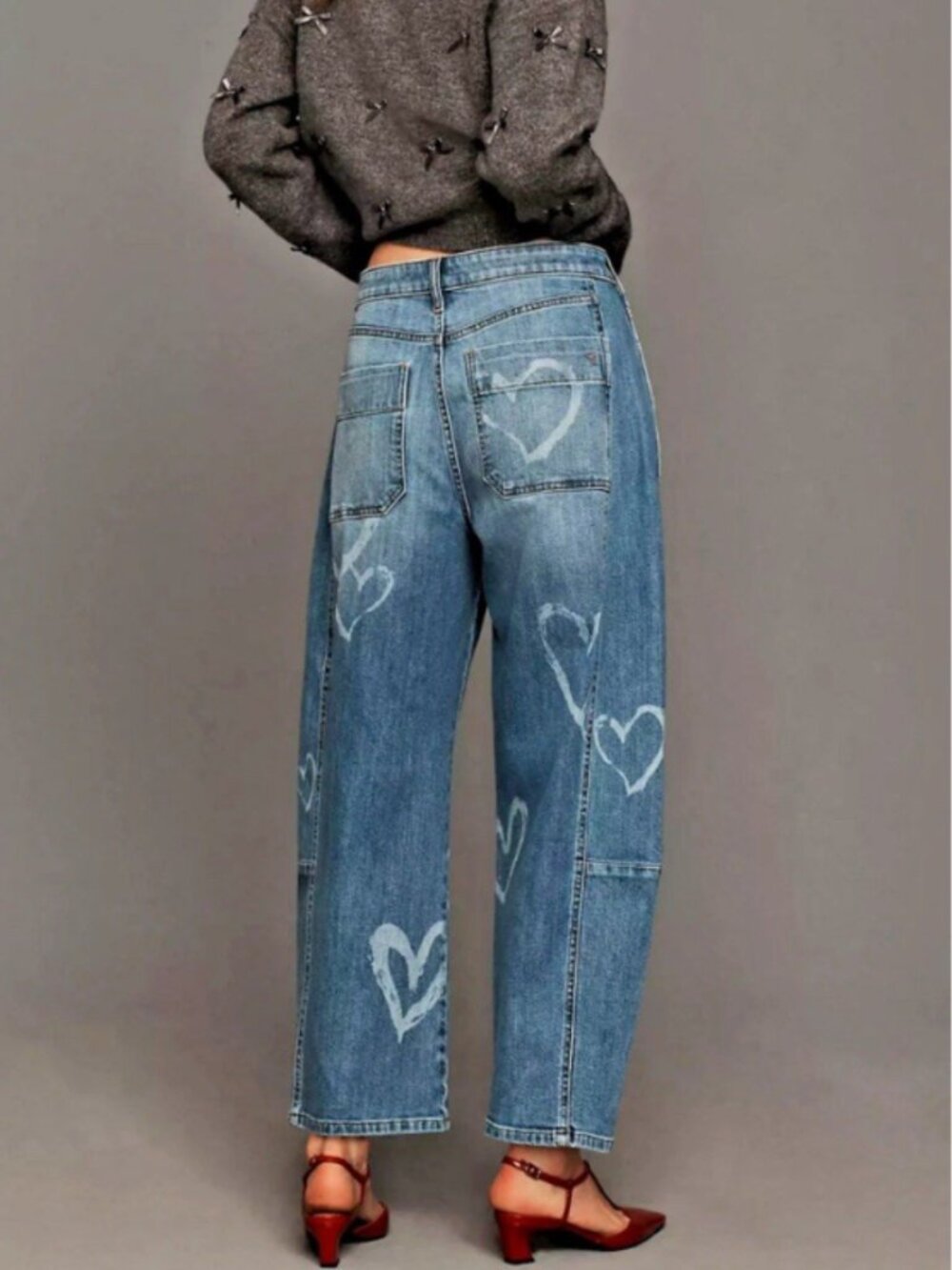 Anthropologie Kenna Heritage Barrel Jeans by Pilcro Icon Edition - Picture 2 of 8